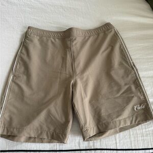 Cuts Tan Shorts